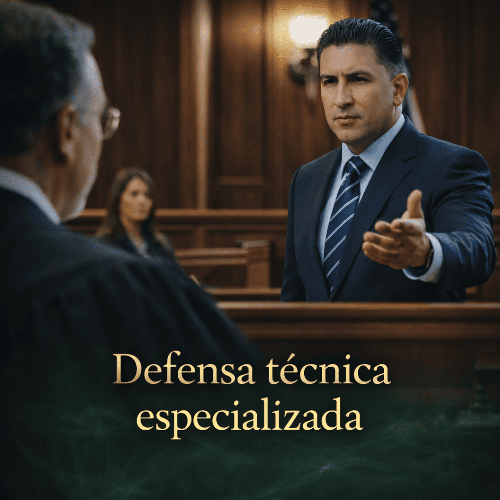 Defensa técnica especializada